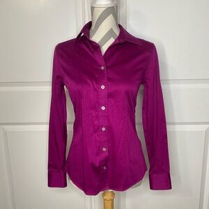 Banana Republic 4 Stretch Non-Iron Blouse